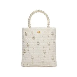 IVORY PALOMA PEARL TWEED CROSSBODY