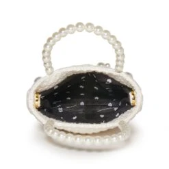 IVORY PALOMA PEARL TWEED CROSSBODY 18 IVORY PALOMA PEARL TWEED CROSSBODY -Lele Sadoughi Shop lele sadoughi bags one size ivory paloma pearl tweed crossbody 35416595497122