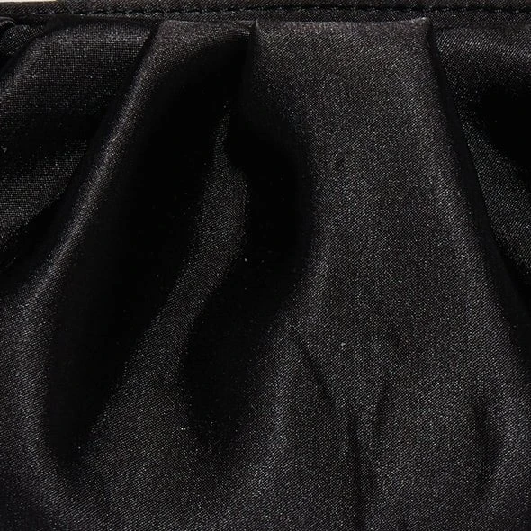 JET MARLOWE SATIN EVENING POUCH 3 JET MARLOWE SATIN EVENING POUCH - Image 3
