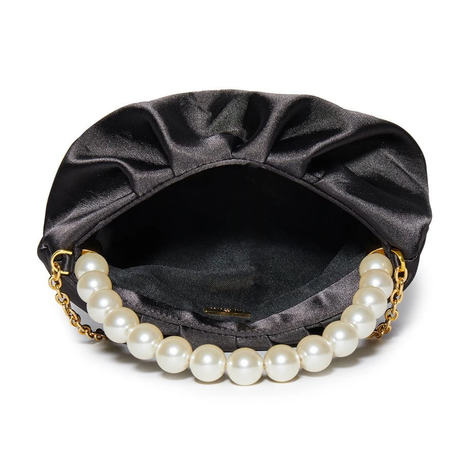 JET MARLOWE SATIN EVENING POUCH 5 JET MARLOWE SATIN EVENING POUCH - Image 5