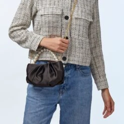 JET MARLOWE SATIN EVENING POUCH 13 JET MARLOWE SATIN EVENING POUCH -Lele Sadoughi Shop lele sadoughi bags one size jet marlowe satin evening pouch 36099766059170