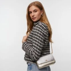 MIXED METALLIC BELEN COLORBLOCK BELT BAG -Lele Sadoughi Shop lele sadoughi bags one size mixed metallic belen colorblock belt bag 35836103098530