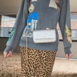 MIXED METALLIC BELEN COLORBLOCK BELT BAG -Lele Sadoughi Shop lele sadoughi bags one size mixed metallic belen colorblock belt bag 35836108374178