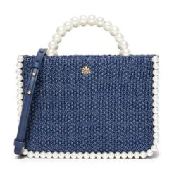 NAVY MAYA MINI TOTE