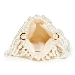 PEARL DRIPPY BEADED PEARL CROSSBODY -Lele Sadoughi Shop lele sadoughi bags one size pearl drippy beaded pearl crossbody 36061243474082