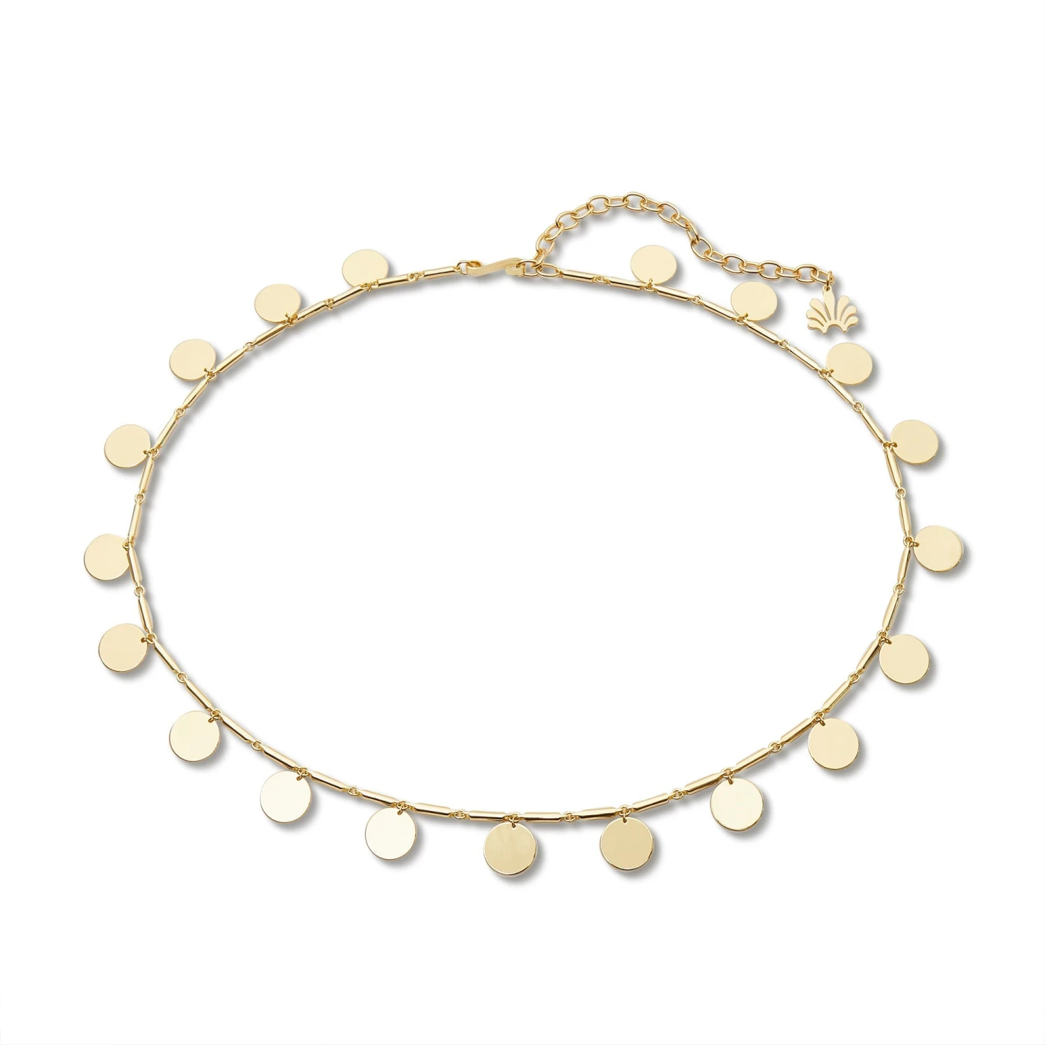 GOLD MEDALLION CHARM CHAIN BELT 1 GOLD MEDALLION CHARM CHAIN BELT