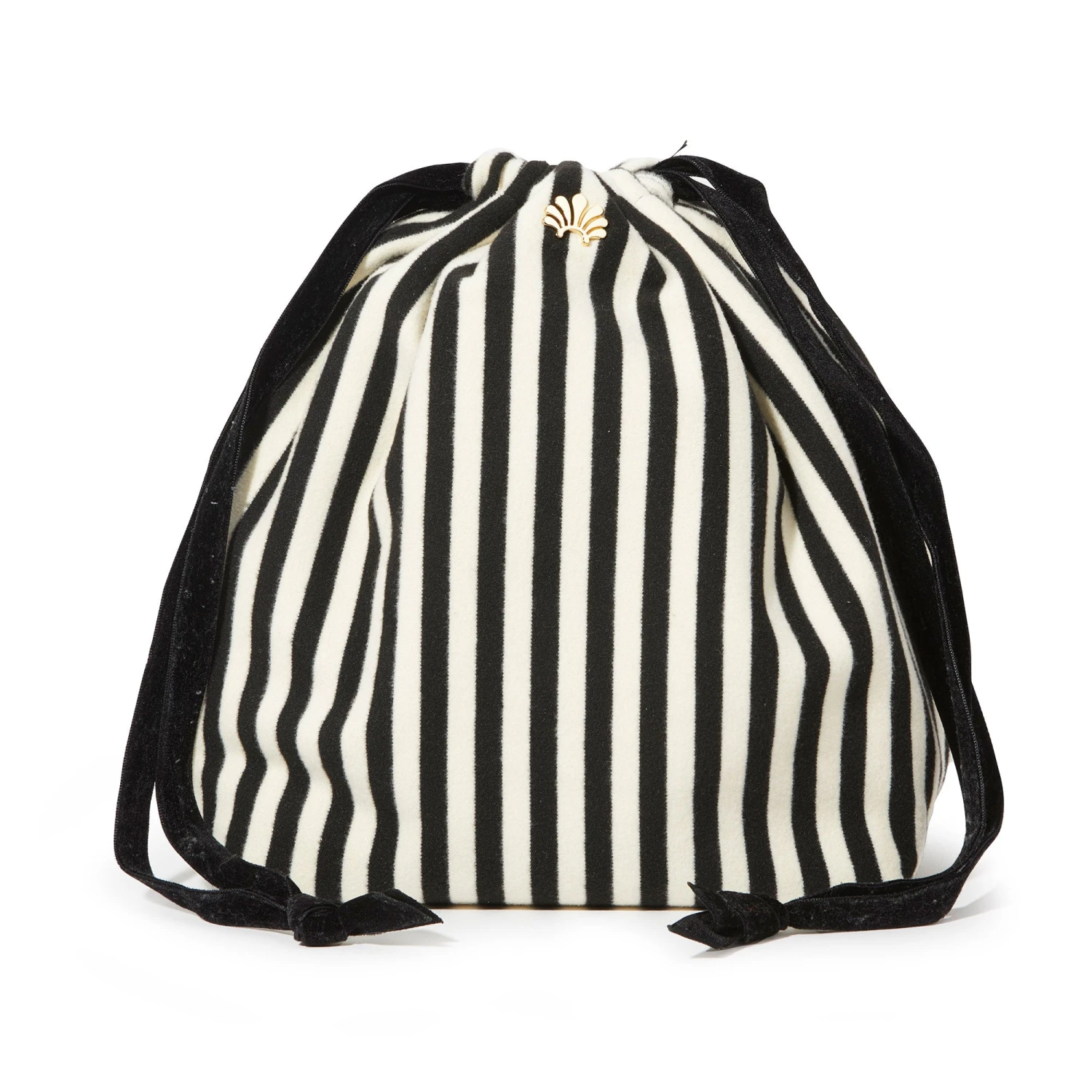 JET IVORY DRAWSTRING HEADBAND STORAGE POUCH 1 JET IVORY DRAWSTRING HEADBAND STORAGE POUCH