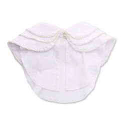 WHITE LORETTA LAYERED PEARL COLLAR -Lele Sadoughi Shop lele sadoughi collars one size white loretta layered pearl collar 36229550932130