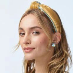 IRIDESCENT FOG GEM STUD EARRINGS -Lele Sadoughi Shop lele sadoughi earrings one size iridescent fog gem stud earrings 36313210650786