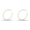 FRESHWATER PEARL MEDIUM HOOP