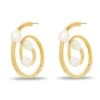 PEARL SPIN SKATER EARRINGS