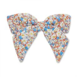 ALICE W GLITTERING CRYSTAL BOW BARRETTE