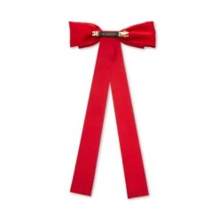 CRIMSON JANE BOW BARRETTE -Lele Sadoughi Shop lele sadoughi hair crimson jane bow barrette 37130707140770