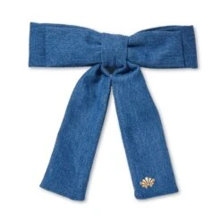 LIGHT DENIM ANTOINETTEBOW BARRETTE