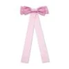 LIPSTICK PINK JANE BOW BARRETTE