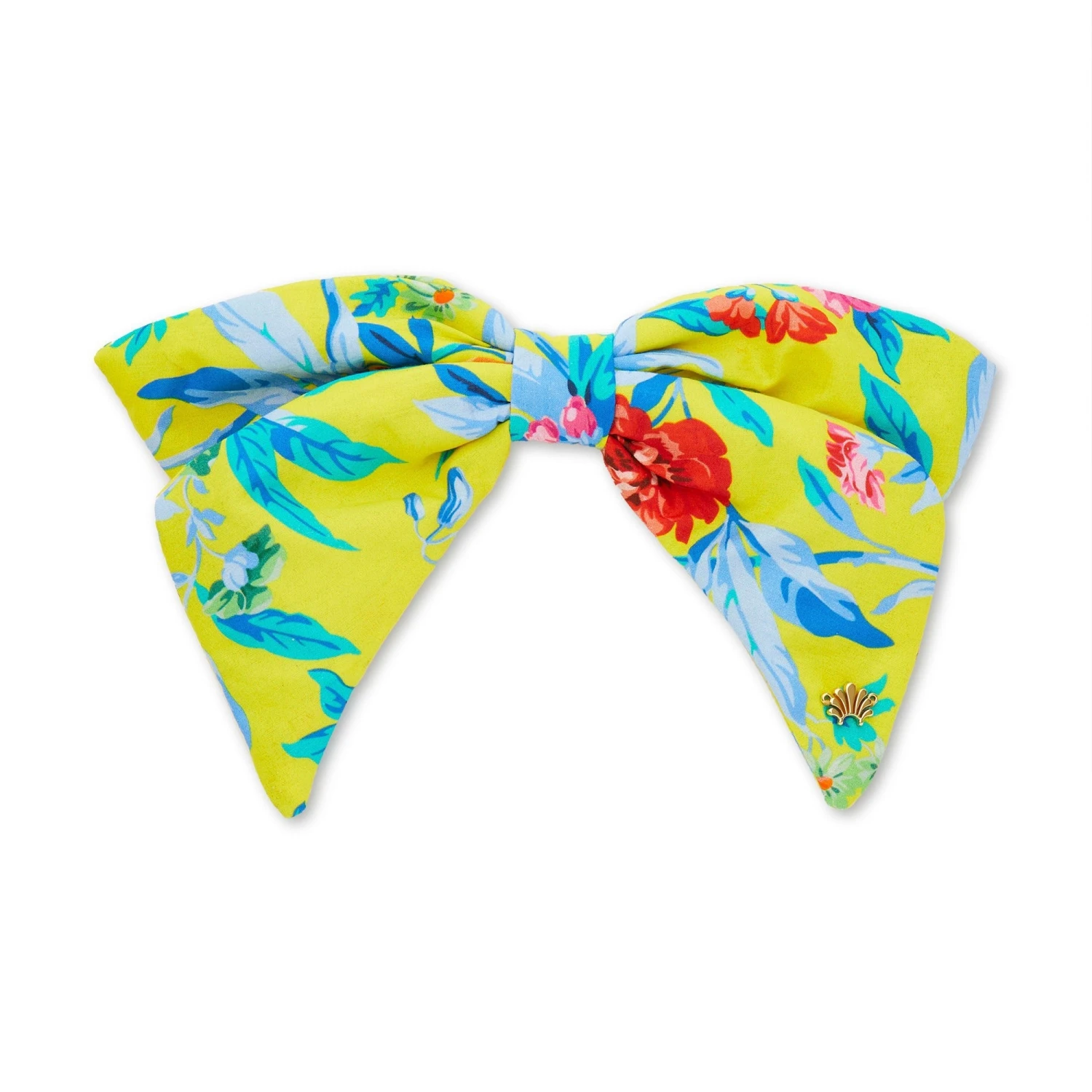 MATILDA BLOOM PRINTED BOW BARRETTE 1 MATILDA BLOOM PRINTED BOW BARRETTE