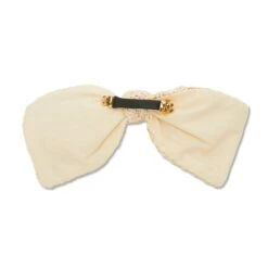 IVORY RAFFIA PALOMA BOW BARRETTE -Lele Sadoughi Shop lele sadoughi hair one size ivory raffia bow barrette 36739362488482