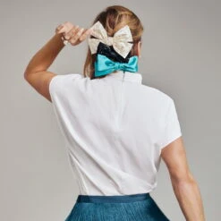 LELE X SJP IVORY PEARL BOW BARRETTE 6 LELE X SJP IVORY PEARL BOW BARRETTE -Lele Sadoughi Shop lele sadoughi hair one size lele x sjp ivory pearl bow barrette 36109540556962