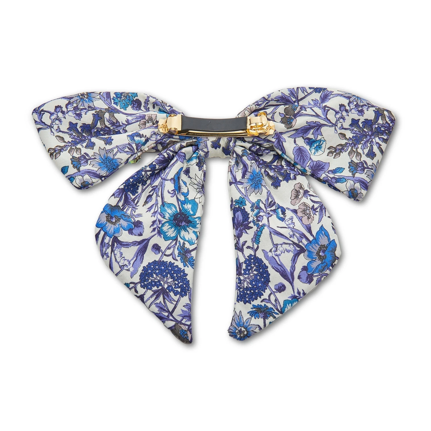 RACHEL FLORAL GLITTERING CRYSTAL BOW BARRETTE 3 RACHEL FLORAL GLITTERING CRYSTAL BOW BARRETTE - Image 3