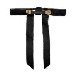 JET BARDOT BOW BARRETTE -Lele Sadoughi Shop lele sadoughi hair pre order jet bardot bow barrette 36583681491106