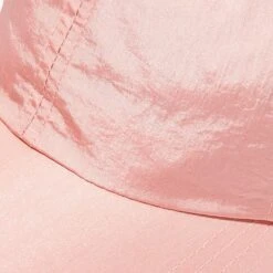 APRICOT BOW EMBELLISHED NYLON BASEBALL CAP -Lele Sadoughi Shop lele sadoughi hats one size apricot bow embellished nylon baseball cap 36728691654818