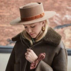 HARVEST MICHELLE WOOL HAT -Lele Sadoughi Shop lele sadoughi hats one size harvest michelle wool hat 35838632296610