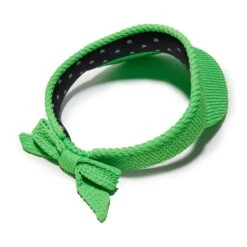 PARAKEET SWIMMER BOW TIE VISOR -Lele Sadoughi Shop lele sadoughi hats one size parakeet swimmer bow tie visor 36728669995170