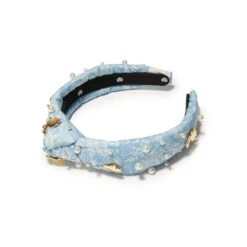 BLUE EMBELLISHED BUNNY KIDS HEADBAND