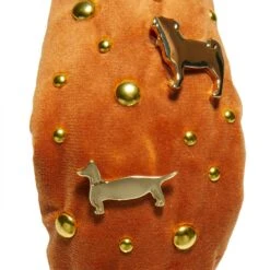 CAMEL DOG LOVER EMBELLISHED KNOTTED HEADBAND -Lele Sadoughi Shop lele sadoughi headbands one size camel dog lover embellished knotted headband 36247255056546