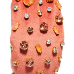FLAMINGO SWAROVSKI® MELANGE KNOTTED HEADBAND 8 FLAMINGO SWAROVSKI® MELANGE KNOTTED HEADBAND -Lele Sadoughi Shop lele sadoughi headbands one size flamingo swarovski melange knotted headband 36205991821474