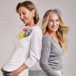 LELE X SJP ANTHRACITE PEONY BOUQUET HEADBAND -Lele Sadoughi Shop lele sadoughi headbands one size lele x sjp anthracite peony bouquet headband 36147971981474