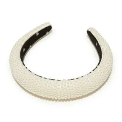 ALL OVER PEARL ALICE HEADBAND -Lele Sadoughi Shop lele sadoughi headbands one size pearl all over pearl alice headband 36542112825506