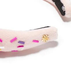 STRAWBERRY BIRTHDAY CAKE KIDS KNOTTED HEADBAND -Lele Sadoughi Shop lele sadoughi headbands one size strawberry birthday cake kids knotted headband 35646840504482