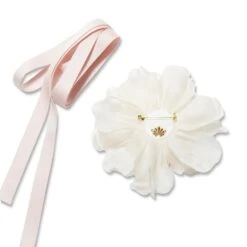 MIDNIGHT SILK MAGNOLIA FLOWER CHOKER/BROOCH 9 MIDNIGHT SILK MAGNOLIA FLOWER CHOKER/BROOCH -Lele Sadoughi Shop lele sadoughi one size midnight silk magnolia flower choker brooch 35280658628770