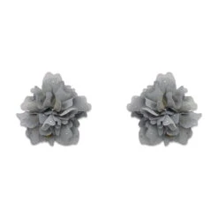 LELE X SJP ANTHRACITE PEONY SHOE CLIPS