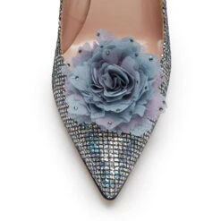 LELE X SJP ANTHRACITE PEONY SHOE CLIPS 7 LELE X SJP ANTHRACITE PEONY SHOE CLIPS -Lele Sadoughi Shop lele sadoughi shoe clips one size lele x sjp anthracite peony shoe clips 36077103710370