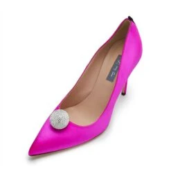 LELE X SJP CRYSTAL PAVE SHOE CLIPS -Lele Sadoughi Shop lele sadoughi shoe clips one size lele x sjp crystal pave shoe clips 36077016842402