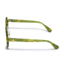 FERN GREEN DAISY OVAL SUNGLASSES -Lele Sadoughi Shop lele sadoughi sunglasses fern green daisy oval sunglasses 35657451798690