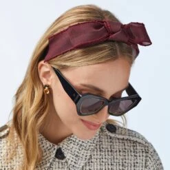 JET GOLD LARA WIDE CAT-EYE SUNGLASSES -Lele Sadoughi Shop lele sadoughi sunglasses one size jet gold lara wide cat eye sunglasses 36232333164706