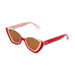 SCARLET BRICKELL CAT EYE SUNGLASSES -Lele Sadoughi Shop lele sadoughi sunglasses one size scarlet brickell cat eye sunglasses 36062444224674