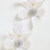 Lele Sadoughi Crystal Lily Earrings