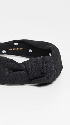 Lele Sadoughi Classic Black Headband -Lele Sadoughi Shop leles3011312164 q3 2 0. UX357 QL90