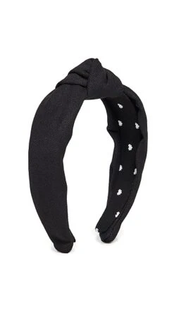 Lele Sadoughi Classic Black Headband -Lele Sadoughi Shop leles3011312164 q6 2 0. UX357 QL90