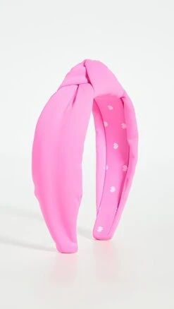 Lele Sadoughi Neoprene Knotted Headband