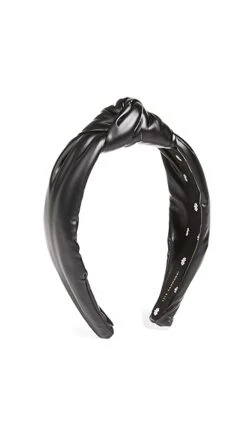 Lele Sadoughi Faux Leather Knotted Headband -Lele Sadoughi Shop leles3032714905 q6 2 2. UX357 QL90