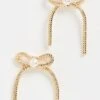 Lele Sadoughi Bow Stud Earrings