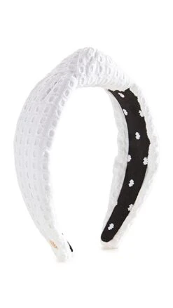 Lele Sadoughi Eyelet Knotted Headband -Lele Sadoughi Shop leles306221d986 1654291920969 2 0. UX357 QL90