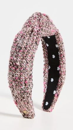 Lele Sadoughi Glitter Sweater Knotted Headband