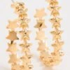 Lele Sadoughi Star Hoop Earrings