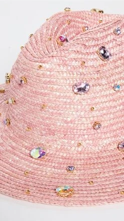 Lele Sadoughi Ombre Crystal Embellished Straw Hat -Lele Sadoughi Shop leles307211ef09 1669828031190 2 0. UX357 QL90